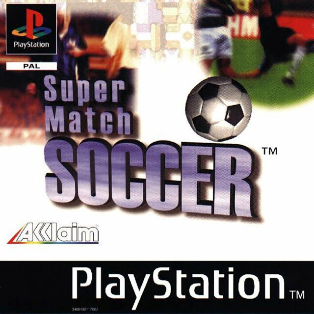 Front boxart of the game Super Match Soccer (Europe) on Sony Playstation