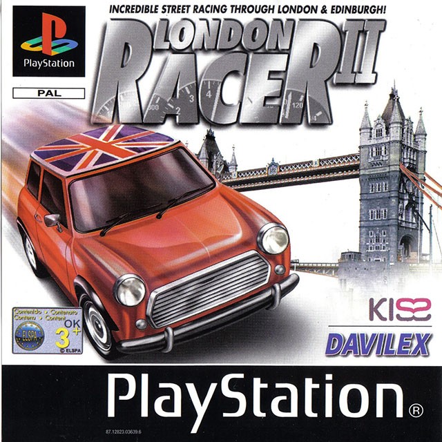 Front boxart of the game London Racer II (Europe) on Sony Playstation