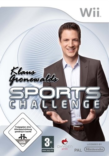 Front boxart of the game Alan Hansen's Sports Challenge (Germany) on Nintendo Wii