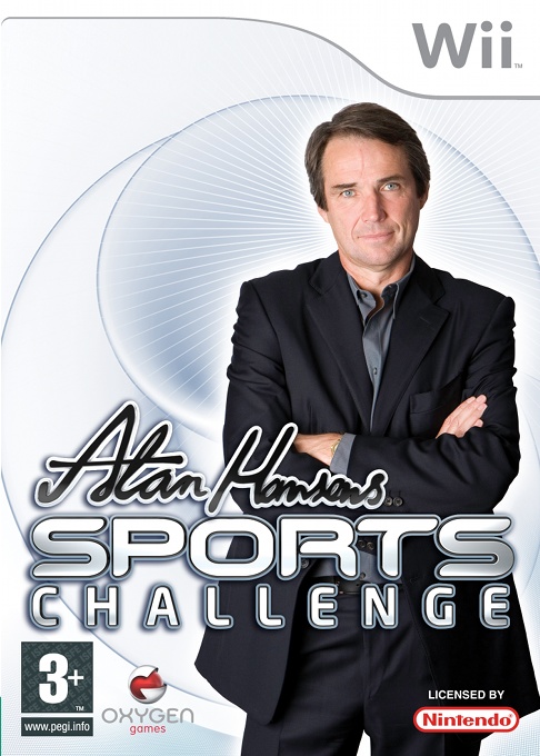 Front boxart of the game Alan Hansen's Sports Challenge (Europe) on Nintendo Wii