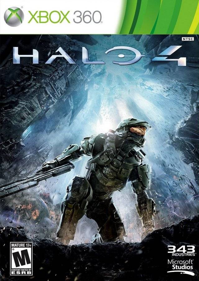 Front boxart of the game Halo 4 (United States) on Microsoft Xbox 360