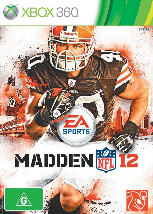 Front boxart of the game Madden NFL 12 (Australia) on Microsoft Xbox 360