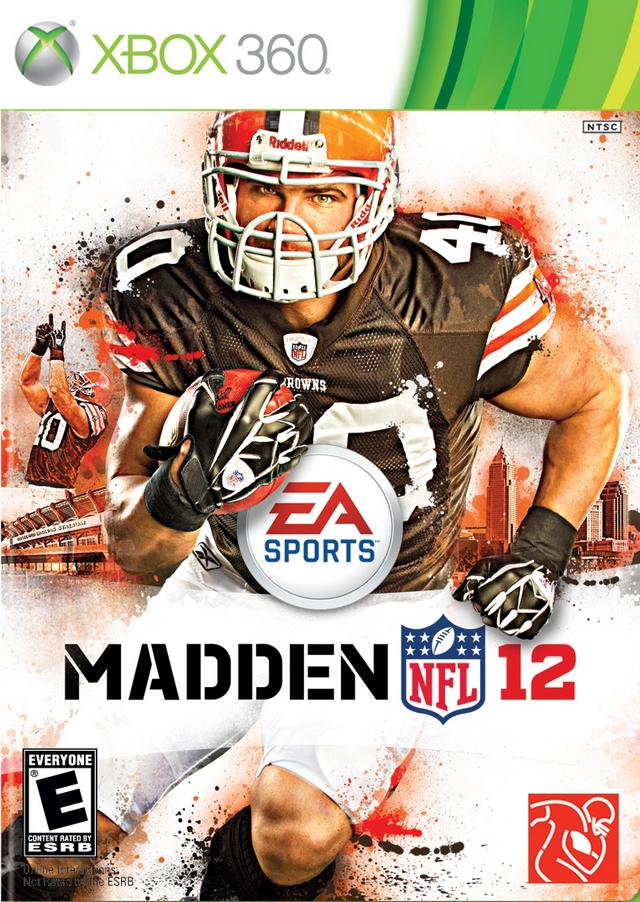 Front boxart of the game Madden NFL 12 (United States) on Microsoft Xbox 360