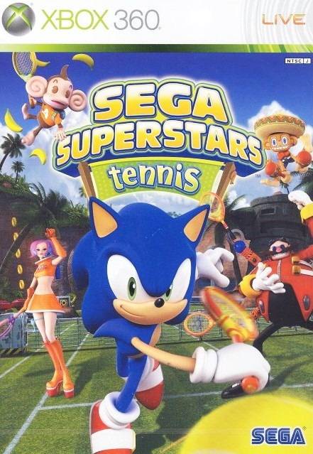 Front boxart of the game Sega Superstars Tennis (Asia) on Microsoft Xbox 360