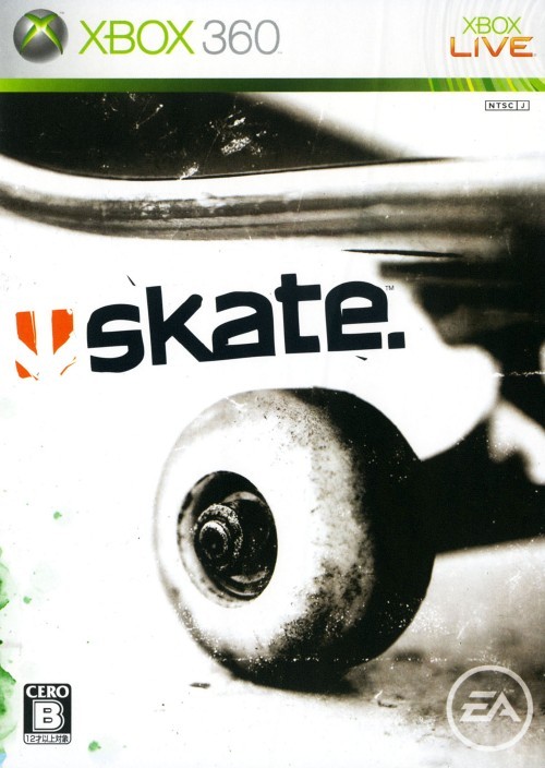 Front boxart of the game Skate (Japan) on Microsoft Xbox 360