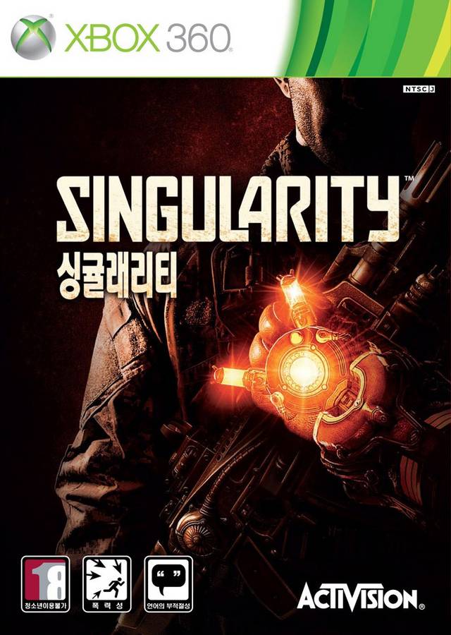 Front boxart of the game Singularity (South Korea) on Microsoft Xbox 360