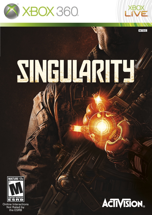 Front boxart of the game Singularity (United States) on Microsoft Xbox 360