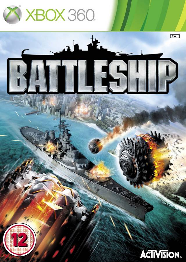Front boxart of the game Battleship (Europe) on Microsoft Xbox 360