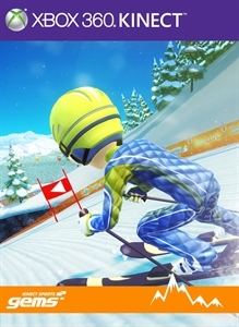 Front boxart of the game Ski Race (United States) on Microsoft Xbox 360
