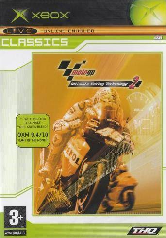 Front boxart of the game MotoGP 2 (Europe) on Microsoft Xbox