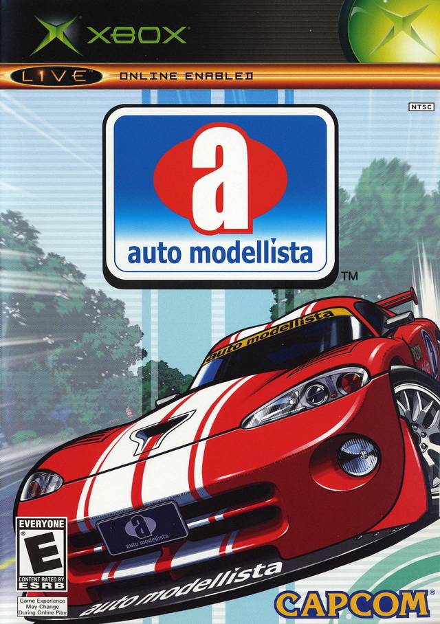 Front boxart of the game Auto Modellista (United States) on Microsoft Xbox