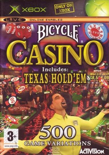 Front boxart of the game Bicycle Casino (Europe) on Microsoft Xbox