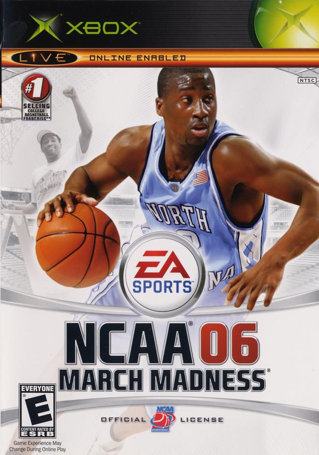 Front boxart of the game NCAA March Madness 06 (United States) on Microsoft Xbox