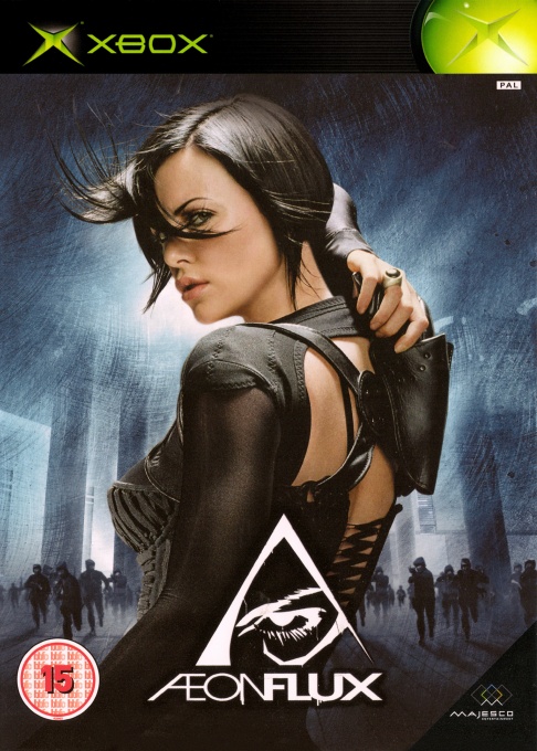 Front boxart of the game Aeon Flux (Europe) on Microsoft Xbox