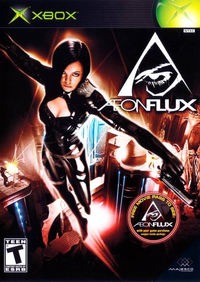Front boxart of the game Aeon Flux (United States) on Microsoft Xbox