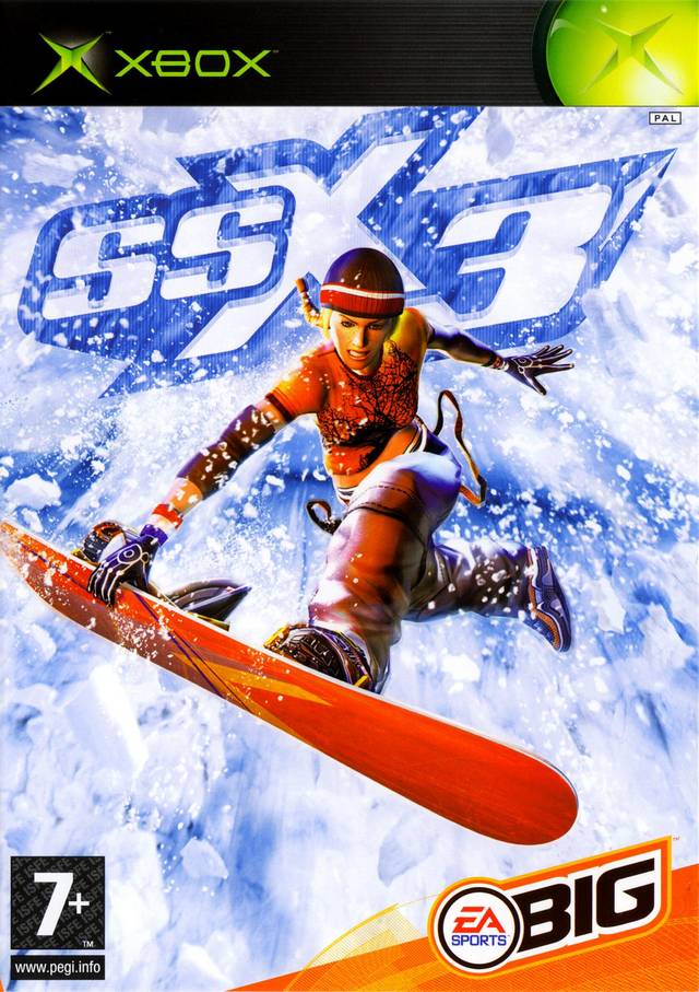Front boxart of the game SSX 3 (Europe) on Microsoft Xbox