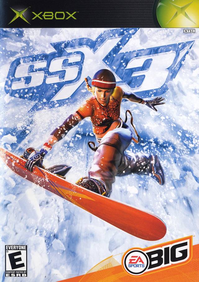 Front boxart of the game SSX 3 (United States) on Microsoft Xbox
