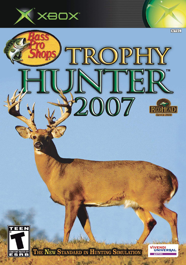 Front boxart of the game Bass Pro Shops - Trophy Hunter 2007 (United States) on Microsoft Xbox