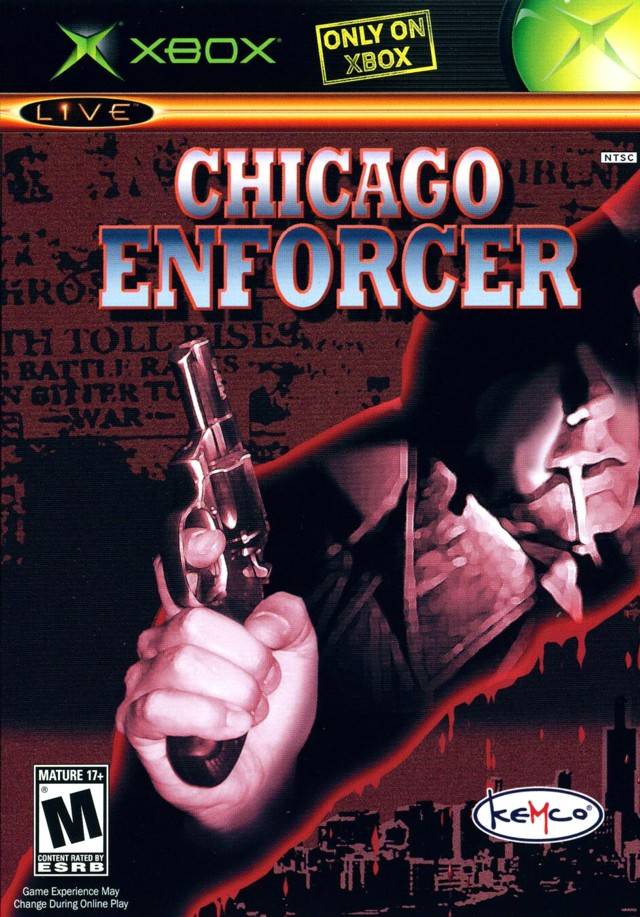 Front boxart of the game Chicago Enforcer (United States) on Microsoft Xbox