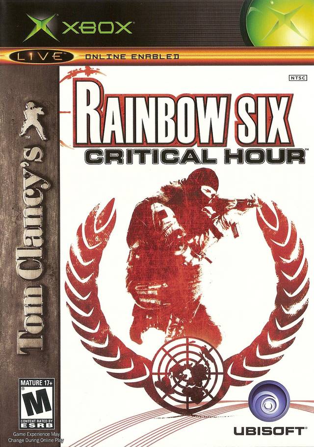 Front boxart of the game Tom Clancy's Rainbow Six Critical Hour (United States) on Microsoft Xbox