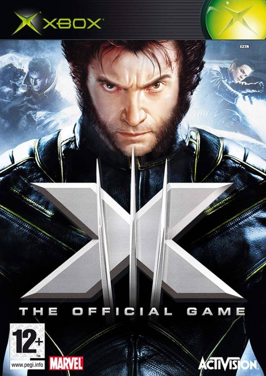 Front boxart of the game X-Men - The Official Game (Europe) on Microsoft Xbox