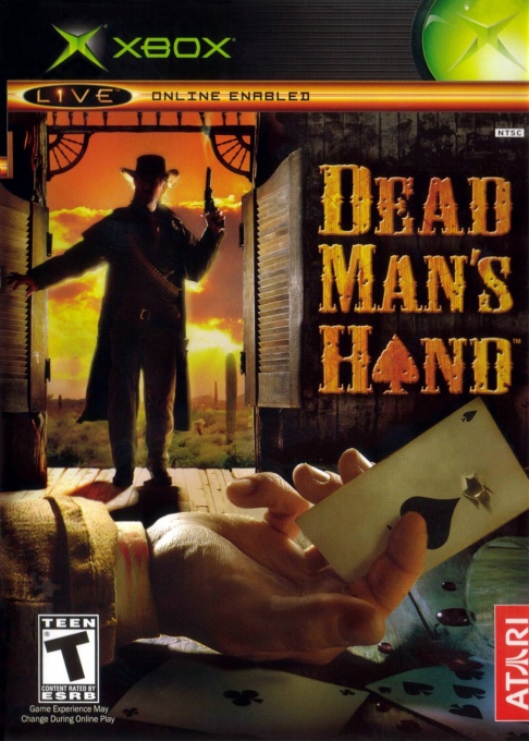 Front boxart of the game Dead Man's Hand (United States) on Microsoft Xbox