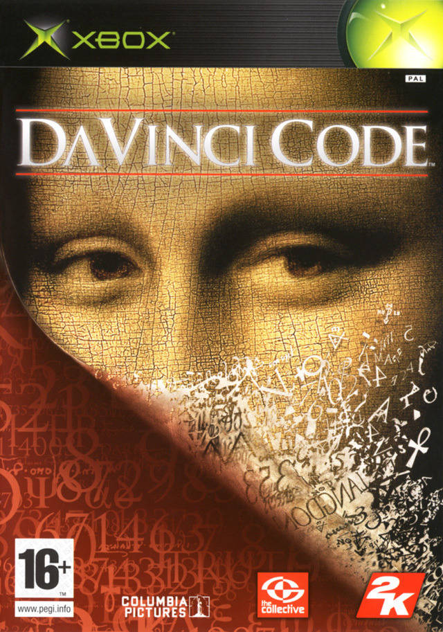 Front boxart of the game Da Vinci Code, The (Europe) on Microsoft Xbox