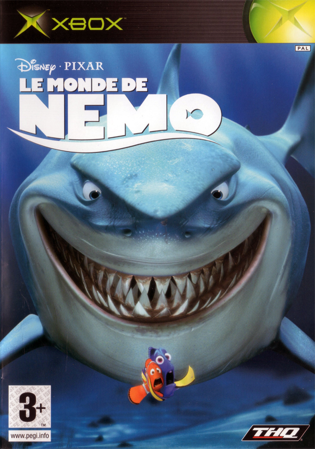 Front boxart of the game Monde de Nemo, Le (Europe) on Microsoft Xbox