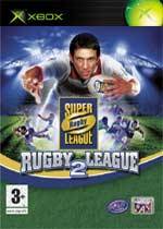 Front boxart of the game Super League Rugby League 2 (Europe) on Microsoft Xbox
