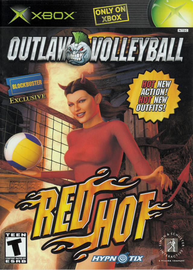 Front boxart of the game Outlaw Volleyball - Red Hot (United States) on Microsoft Xbox