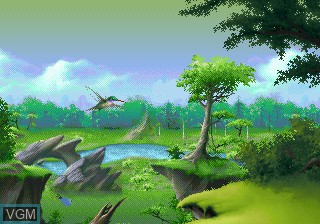 In-game screen of the game Kolibri on Sega 32X