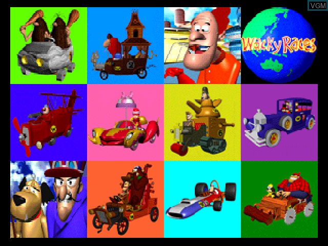 Title screen of the game Chiki Chiki Machine Mou Race on 3DO