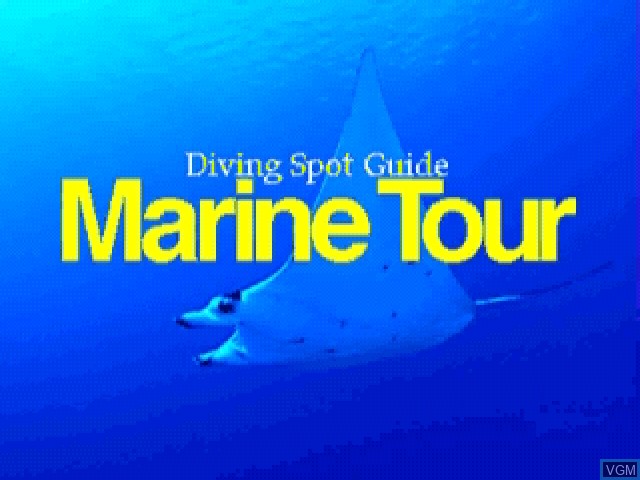 Title screen of the game Marine Tour on 3DO