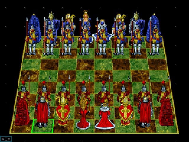 Menu screen of the game Battle Chess on 3DO