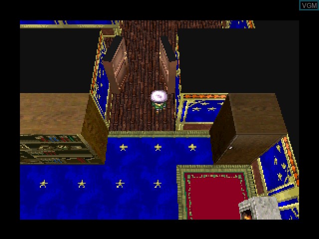 In-game screen of the game Lucienne's Quest on 3DO