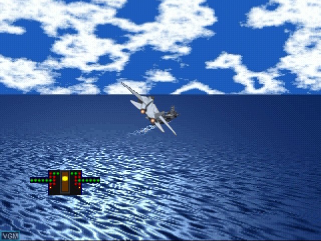 In-game screen of the game Carrier - Fortress at Sea on 3DO
