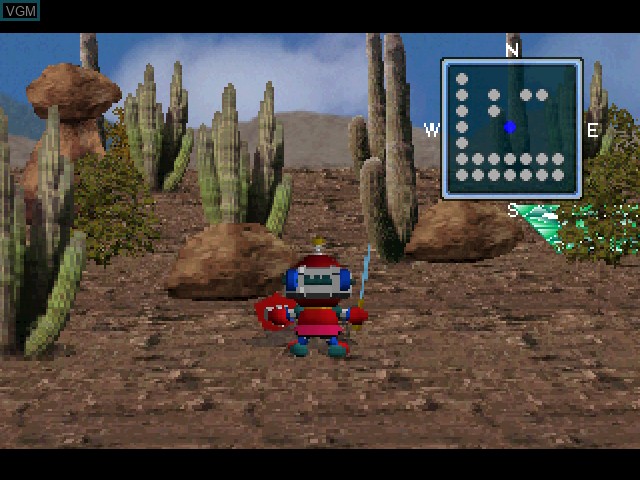 In-game screen of the game Guardian War on 3DO