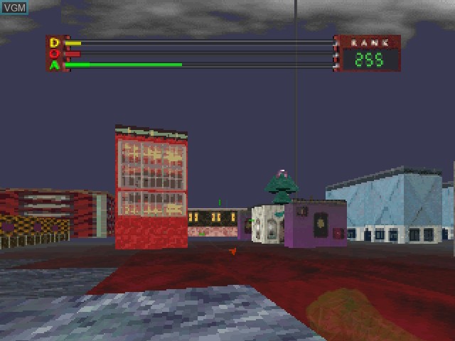 In-game screen of the game Immercenary on 3DO