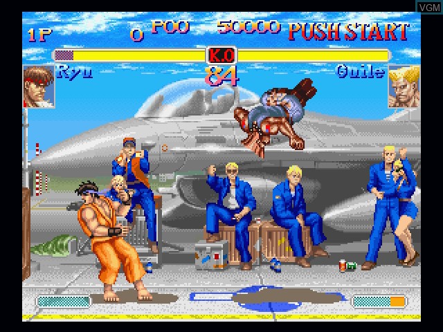 In-game screen of the game Super Street Fighter II Turbo on 3DO