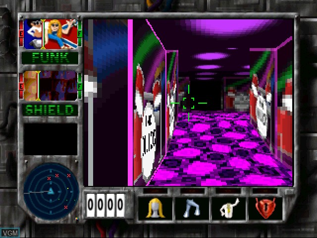 In-game screen of the game Cyberdillo on 3DO