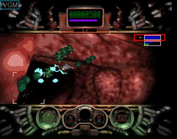 In-game screen of the game Microcosm on Amiga CD32