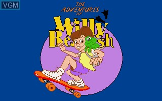 Title screen of the game Adventures of Willy Beamish, The on Commodore Amiga