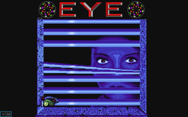 Title screen of the game Eye on Commodore Amiga