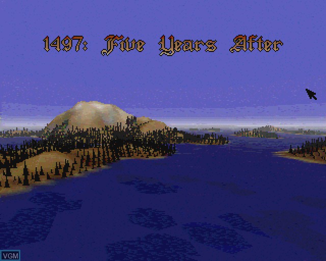 Title screen of the game 1497 - Five Years After on Commodore Amiga