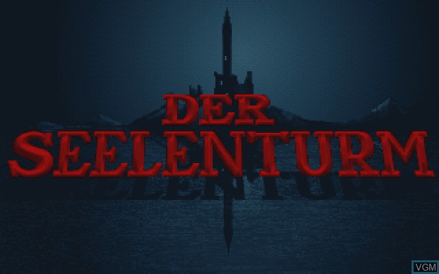 Title screen of the game Seelenturm, Der on Commodore Amiga