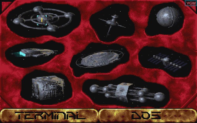 Menu screen of the game X-It on Commodore Amiga