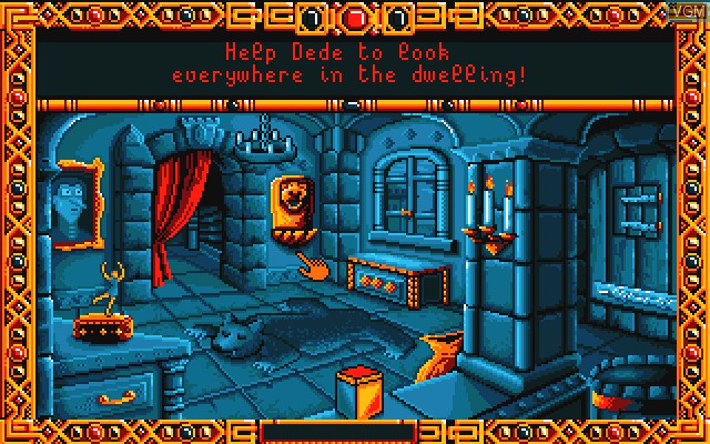 In-game screen of the game Abracadabra on Commodore Amiga