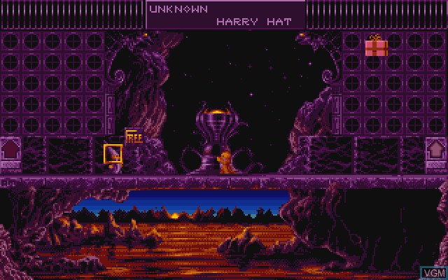 In-game screen of the game Brain Blasters, The on Commodore Amiga