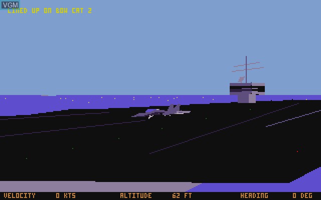 In-game screen of the game Combat Air Patrol on Commodore Amiga