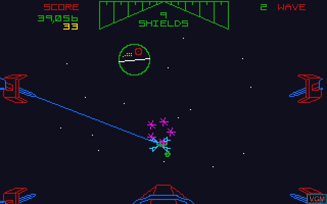 In-game screen of the game Star Wars on Commodore Amiga